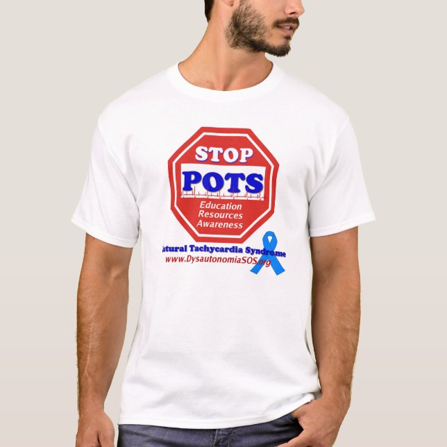STOP POTS Awareness Shirt (Front)