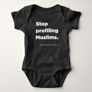 Stop Profiling Muslims, Baby One-piece Bodysuit