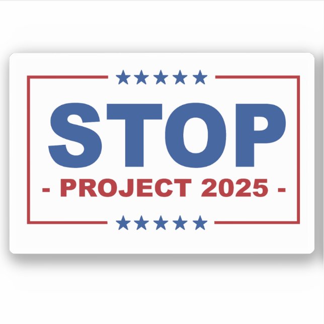 STOP PROJECT 2025 (Front)