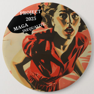 Stop Project 2025, 2024 Election 6 Cm Round Badge