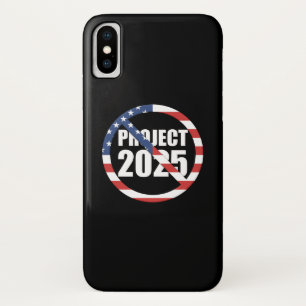 Stop Project 2025 iPhone X Case
