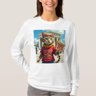 Stop Project 2025 Cats T-Shirt
