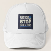 Stop Project 2025 - Defend Democracy - Vote Blue