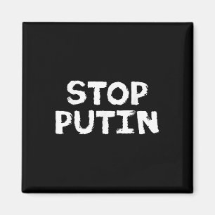 Stop Putin Anti War Protest  Magnet