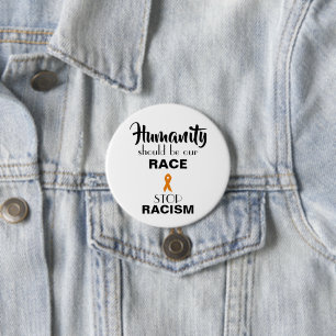 STOP RACISM, PROMOTE EQUALITY round button