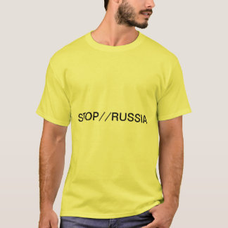 Stop Russian invasion of Ukraine. Glory to Ukraine T-Shirt