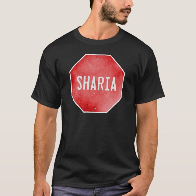 Stop Sharia T-Shirt (Front)