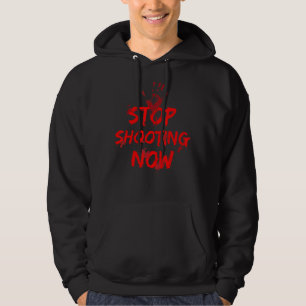 Stop Shooting Now Pray For Texas School Shooting Hoodie