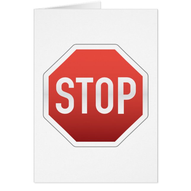 STOP sign (Front)