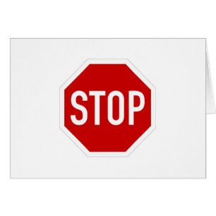 Stop sign
