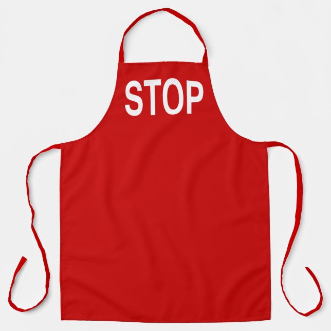 Stop Sign  Apron (Front)