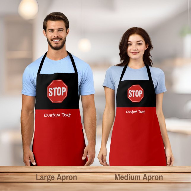 STOP Sign Apron (Creator Uploaded)
