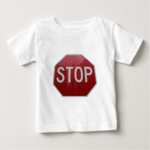 Stop Sign Baby T-Shirt