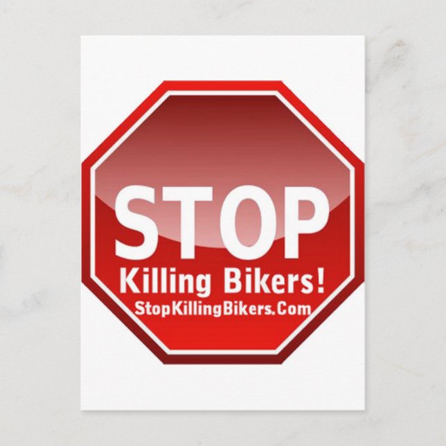 stop-sign-big postcard (Front)