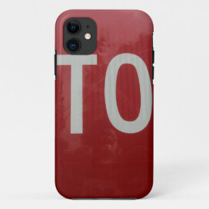Stop Sign iPhone 11 Case