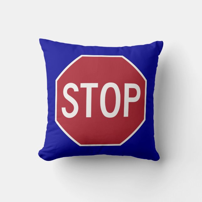 Stop Sign Cushion (Front)