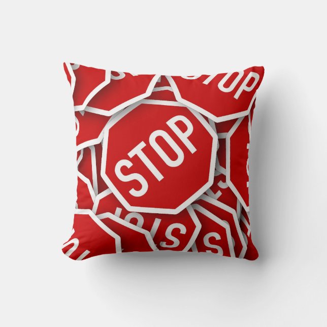 Stop Sign Cushion (Front)