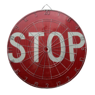 Stop Sign Dartboard