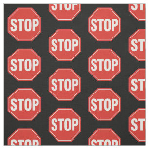 STOP Sign Fabric