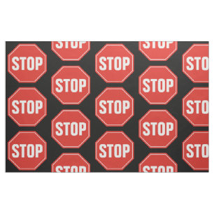 STOP Sign Fabric