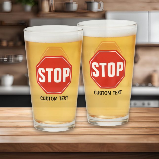 STOP Sign Glass (Creator Uploaded)