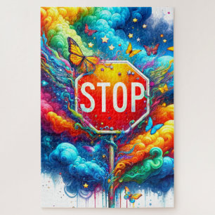 Stop Sign Jigsaw Puzzle