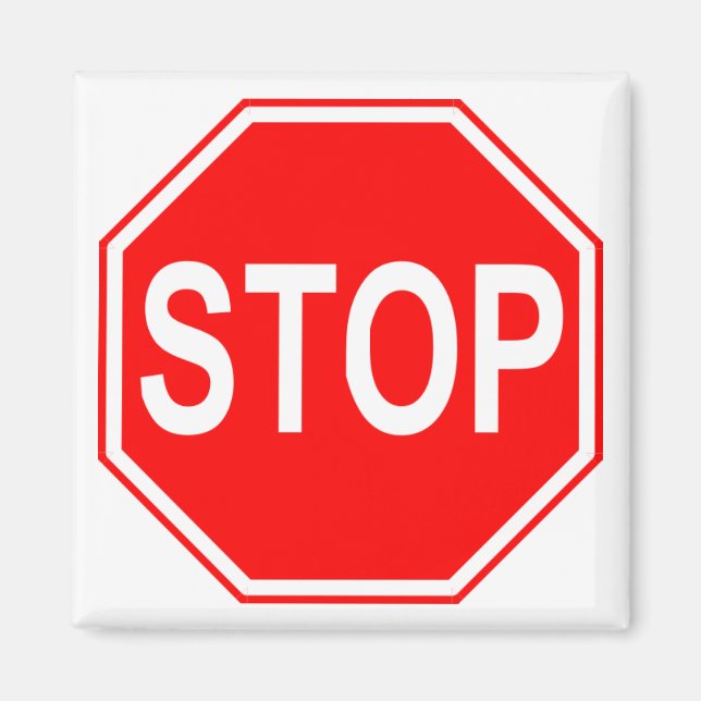 Stop Sign magnet (Front)