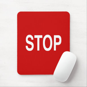 Stop Sign  Mouse Pad