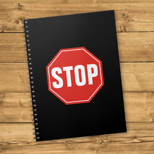 STOP Sign Notebook