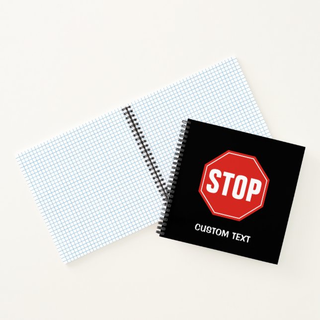 STOP Sign Notebook (Inside)