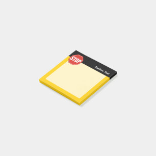 STOP Sign Post-it Notes