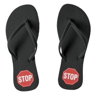 STOP Sign Thongs