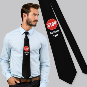 STOP Sign Tie