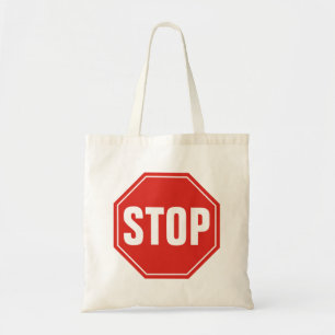 STOP Sign Tote Bag