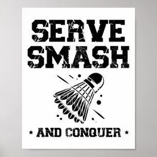 Stop Staring At My Badminton Player Racket  Poster