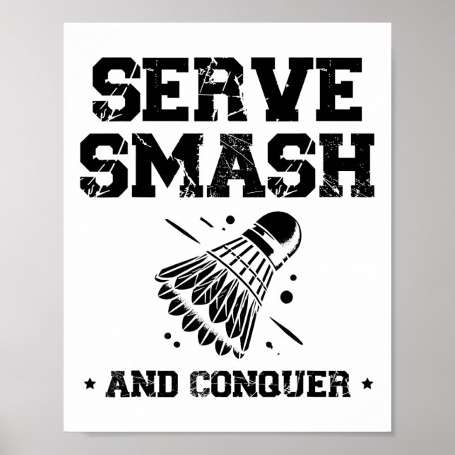 Stop Staring At My Badminton Player Racket  Poster (Front)
