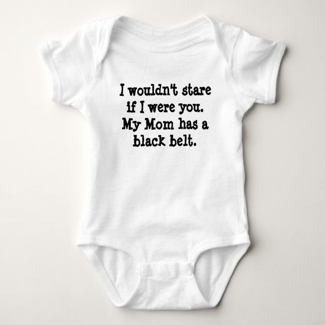 Stop Staring Baby Bodysuit (Front)