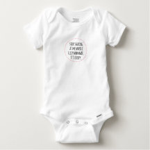 Stop Staring Mommie funny baby wear