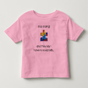 Stop staring toddler T-Shirt