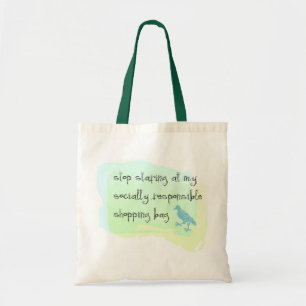 Stop Staring Tote Bag
