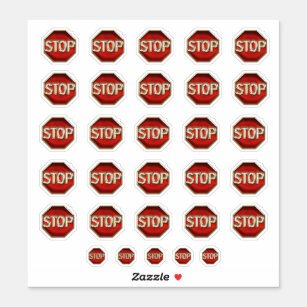 Stop Stickers