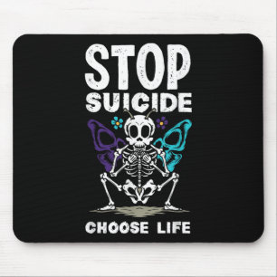 Stop Suicide Choose Life Suicide Awareness Mouse Pad