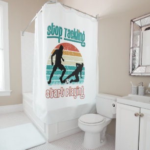 Stop Tackling Start Playing Shower Curtain