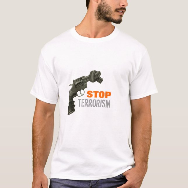 Stop Terrorism T-Shirt (Front)