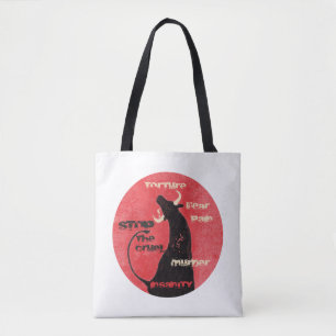 Stop the Bullfights - Tote Bag