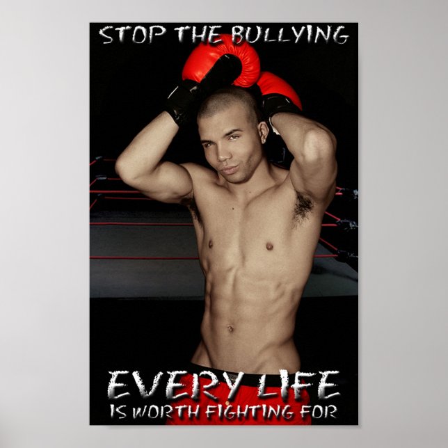 Stop The Bullying Poster (Front)