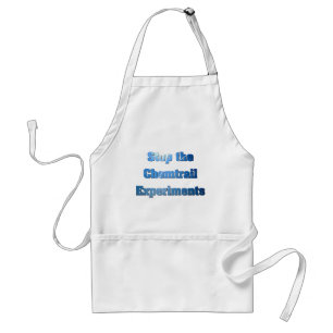 Stop the Chemtrail Experiments Standard Apron