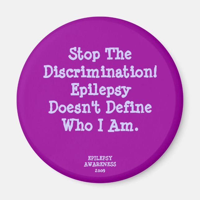 Stop The Discrimination! Magnet (Front)