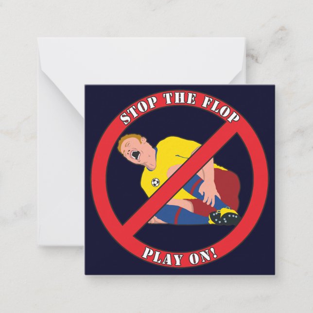 STOP THE FLOP CARD (Front)