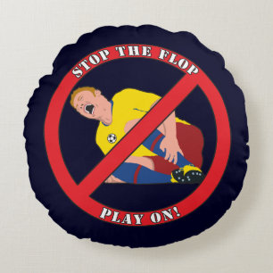 STOP THE FLOP ROUND CUSHION